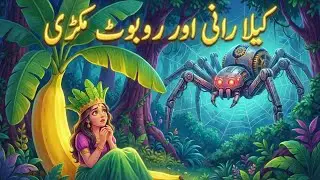 The Banana Princess and the Robot Spider Urdu Shery Fairy Tales Story