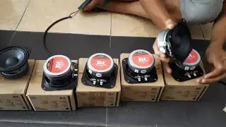 Cocok buat Miniaturan 8 unit Driver JIC LA04025 ditest suara icik&sup2; Sebelum Dibawa Bos Barunya