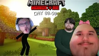 DAY 87 WAS CRAZY | Hardcore Minecraft (Day 80-90)