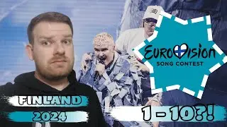 ESC 2024 | FI FINLAND FI REACTION | WINDOWS95MAN - NO RULES!