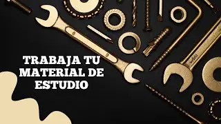 Trabaja tu #material de estudio