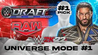 WWE 2K22 UNIVERSE MODE: EP. 1 THE WWE DRAFT