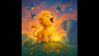 Der kleine L&ouml;we br&uuml;llt zum ersten Mal - Eine Mutmach-Reise f&uuml;r Kinder #fantasiereisen #mutmachen