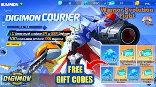 WARRIOR EVOLUTION FIGHT All GIFT CODE & GACHA! HOW TO REDEEM CODE DIGIMON RPG GAME ANDROID IOS APK
