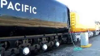 UP 844 and UP 6936 at Denver Union Station