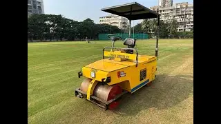1.5 Ton EV Cricket Pitch Roller for sports ground. | Patent applied | #1st in India | Make in India