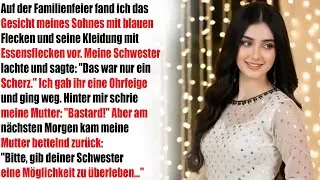 Auf der Familienfeier war das Gesicht meines Sohnes verletzt – „Nur ein Witz“,