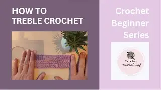 🧶 How to Treble Crochet (tr) ✨ 🧶 | Easy Crochet for Beginners 🌿💗