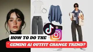 Ai Gemini outfit change trend | Ai fashion trend | instagram ai clothes change trend | Gemini trend