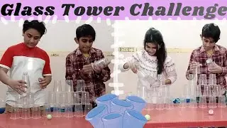 Glass tower Challenge ! | End pay kia fuuny dance!  Challenge Ville | New Challenge