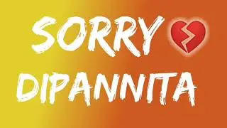 sorry dipannita lofi song | #lofi