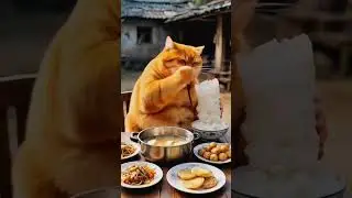 cat eating food 🥑🥝 #quickfun #edit #shorts