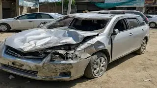 How Old Fielder car Accident  Recovering Amazing Process In The Local Workshop