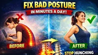 Fix Bad Posture in Just Minutes a Day | Stop Hunching & Neck Shoulder Pain