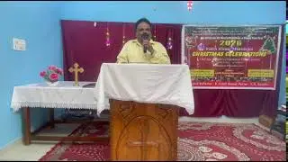 faith Home Minitries.  Old age Christmas  Celebrations. Message By Pastor K A Kavitha. 20-12-2025.
