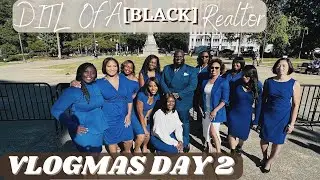 VLOGMAS DAY 2: DITL Of A Black Millennial Realtor At A Black Owned Brokerage | Photoshoot Day