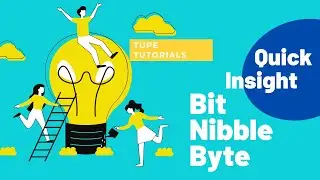 Bit - Nibble - Byte In Binary Number System