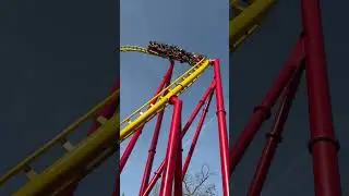 Non inverting dive loop! #themepark #amusementpark #rollercoaster #coaster