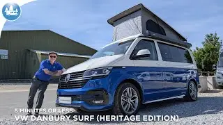 Volkswagen Danbury Surf Heritage Edition - 5 Minutes or Less - This Used VW Camper is BEAUTIFUL!
