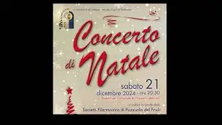 SAPS, Marco Frizzarin &ndash; Societ&agrave; Filarmonica Pozzuolo del Friuli, 21/12/24