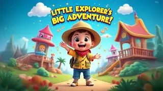 Little Explorer's BIG Adventure Song 🌟 Baby Shark Style Kids Music | Sing Along & Dance!