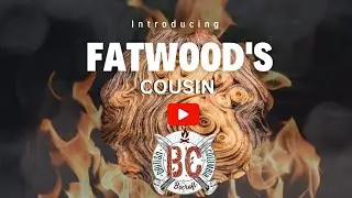 Fatwood's Cousin: Natural Firestarter Alternative.