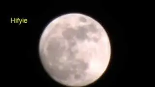 SUPERMOON 2013 - CANON HD Shot - TIMELAPSE (Original) - GIANT AND Bright MOON