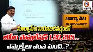 Population of BCs in Suryapet Constituency Is 1,20,295 How Many MLAs I Shanarthi Telangana