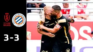 Reims vs Montpellier 3-3 Highlights & Goals | 15/08/2021 HD