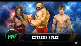 MWF Roster Showcase Match. Zangief vs Vega vs Kota Ibushi