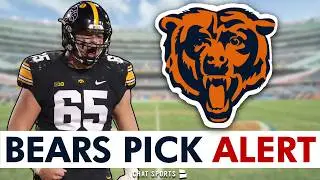 🚨Chicago Bears Draft A Center + TRADE BACK With 2nd Round Picks | 2026 NFL Draft