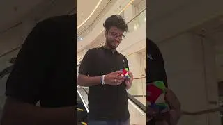 Skewb Solved! at outdoor ❤️🔥😮 #shorts #skewb #speedcubing #fast #solve