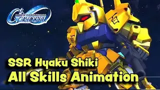 SSR Hyaku Shiki All Skills Animation - (SD G Generation Eternal Network Test)