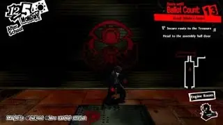 Persona 5 Royal - Joker and Crow 1v1 showdown in Shido's palace.