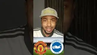 Manchester United vs BrightonManchester 3-1 Brighton will be the scoreline