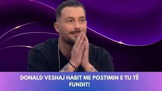 Donald Veshaj habit me postimin e tij t&euml; fundit!