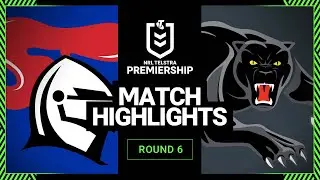 NRL Highlights | Newcastle Knights v Penrith Panthers | Match Highlights | Round 6, 2013 | NRL