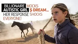 Billionaire Mocks Autistic Teen&rsquo;s Crazy Horse Challenge HerStunning VictoryWill Leave You Speechless