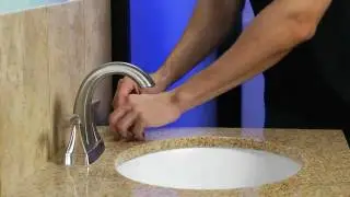 Установка смесителя для ванной Pfister Centerset 4 дюйма с системой слива Push & Seal &mdash; коллекция Selia