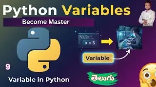 Python Variables Tutorial | The Key to Your Coding Success! | in Telugu