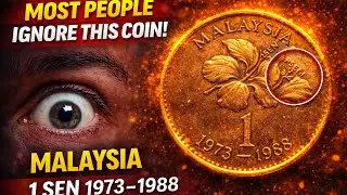You Won&rsquo;t Believe How Much This Malaysia 1 Sen 1973-1988 Is Worth! 😱
