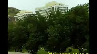 Biricoptero com camera onboard e uma queda direto numa pedra CopterX 450 onBoard Camera Crash
