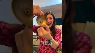 How to clean pooja items 🧼✨ #hindi #india #foreigner #trending