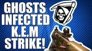 COD Ghosts: Infected MSBS KEM Strike on Siege! (50+ Killstreak!)