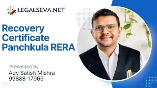 Recovery Certificate in Execution RERA Panchkula Haryana Authority