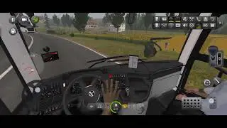 My brother playing Bus Simulator Ultimate