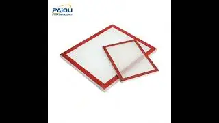 PAIOU Screen Printing Aluminum Frame Stretching#printing #screenprinting #screenprintingequipment