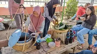 CUMA 5000 TAPI ISINYA SEMANGKOK PENUH !!! ES TAPE KETAN HITAM KOLAM SEGARAN - Kuliner Mojokerto