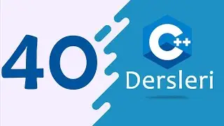 Ders 40 C++ Programlamada Stringlere Giriş