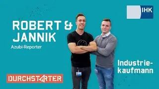 Durchstarter Azubi-Reporter Jannik und Robert, Industriekaufm&auml;nner - So ist es als Azubi bei uns